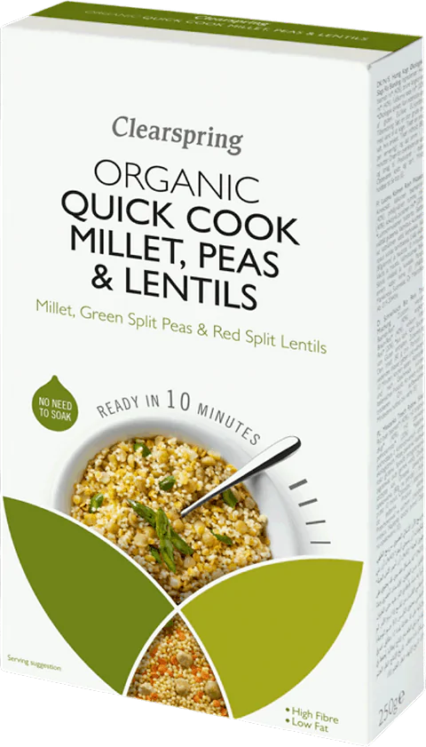 Préparation Rapide Millet Pois Lentilles BIO